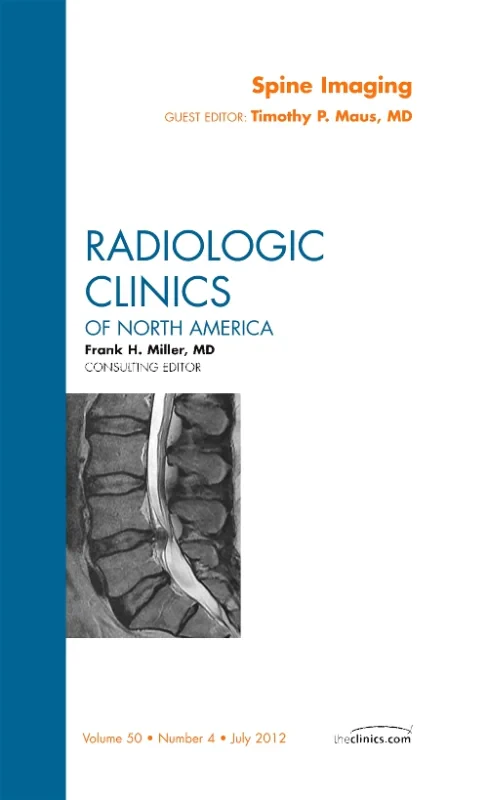 Coperta cărții "Spine Imaging, An Issue of Radiologic Clinics of North America" de autor necunoscut