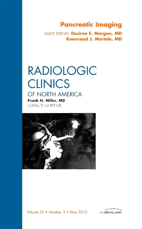 Coperta cărții "Pancreatic Imaging, An Issue of Radiologic Clinics of North America" de autor necunoscut