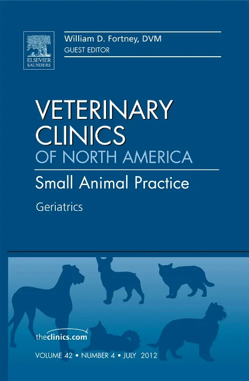 Coperta cărții "Geriatrics, An Issue of Veterinary Clinics: Small Animal Practice" de autor necunoscut