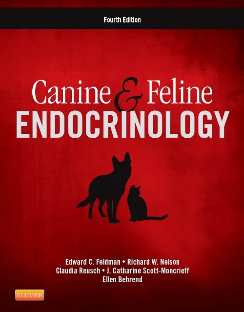 Coperta cărții "Canine and Feline Endocrinology" de autor necunoscut