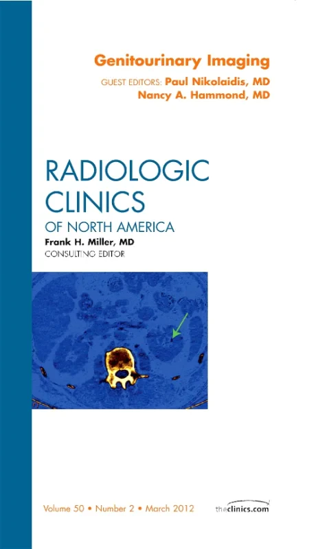 Coperta cărții "Genitourinary Imaging, An Issue of Radiologic Clinics of North America" de autor necunoscut