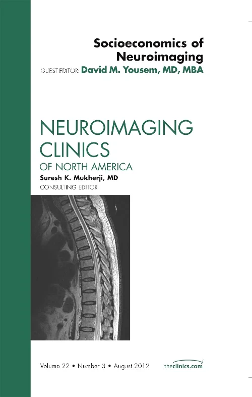 Coperta cărții "Socioeconomics of Neuroimaging, An Issue of Neuroimaging Clinics" de autor necunoscut