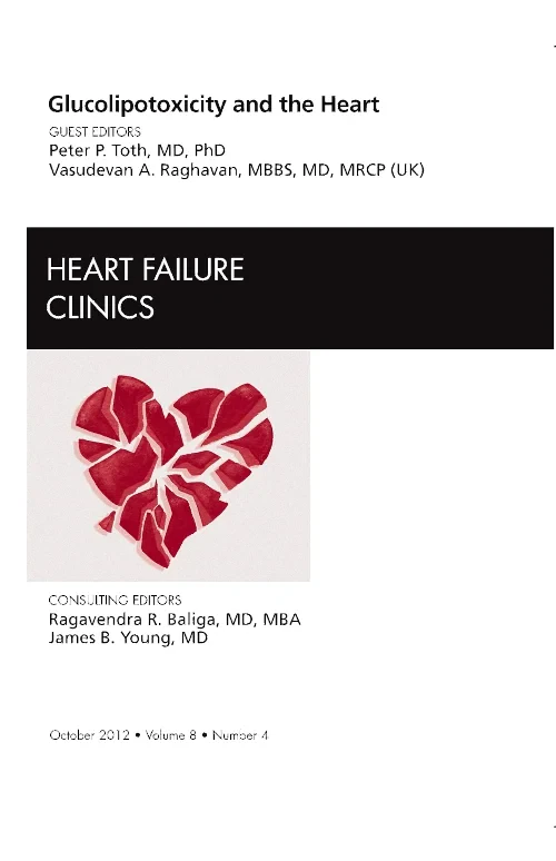 Coperta cărții "Glucolipotoxicity and the Heart, An Issue of Heart Failure Clinics" de autor necunoscut