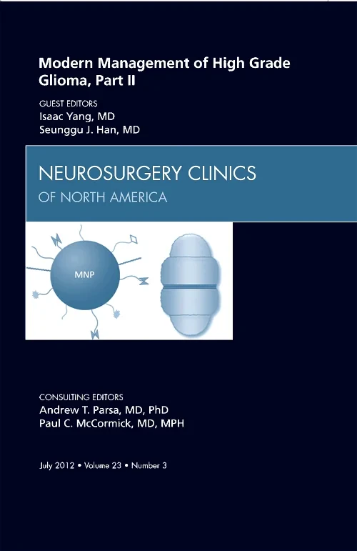 Coperta cărții "Modern Management of High Grade Glioma, Part II, An Issue of Neurosurgery Clinics" de autor necunoscut