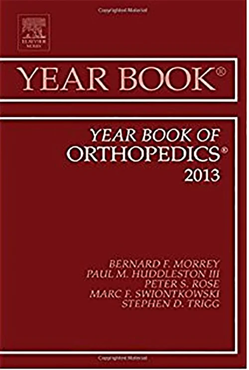 Coperta cărții "Year Book of Orthopedics 2013" de autor necunoscut