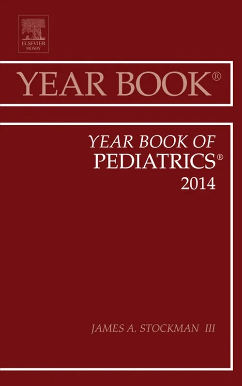 Coperta cărții "Year Book of Pediatrics 2013" de autor necunoscut