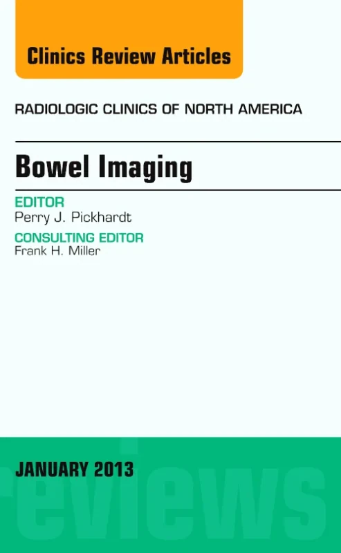 Coperta cărții "Bowel Imaging, An Issue of Radiologic Clinics of North America" de autor necunoscut