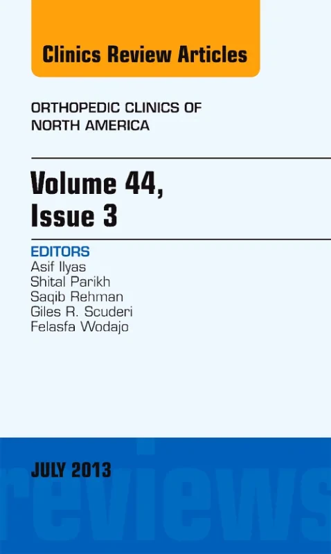 Coperta cărții "Volume 44, Issue 3, An Issue of Orthopedic Clinics" de autor necunoscut