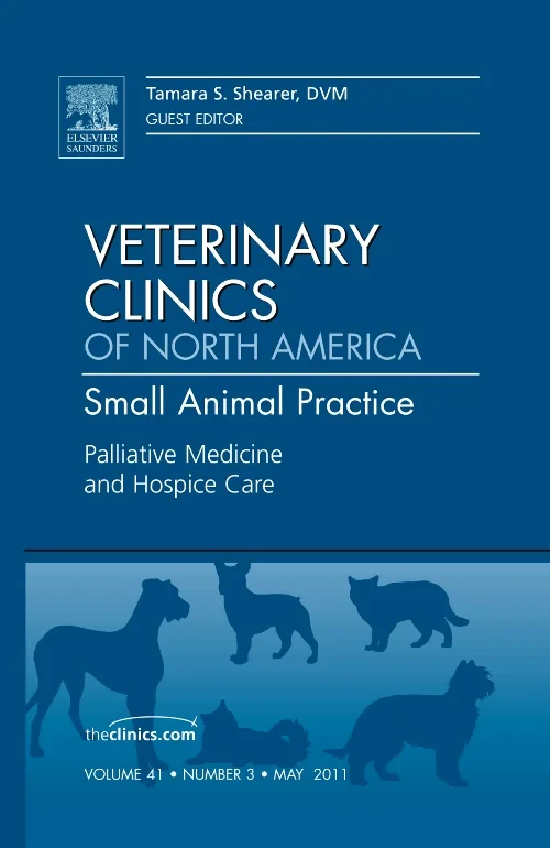 Coperta cărții "Palliative Medicine and Hospice Care, An Issue of Veterinary Clinics: Small Animal Practice" de autor necunoscut
