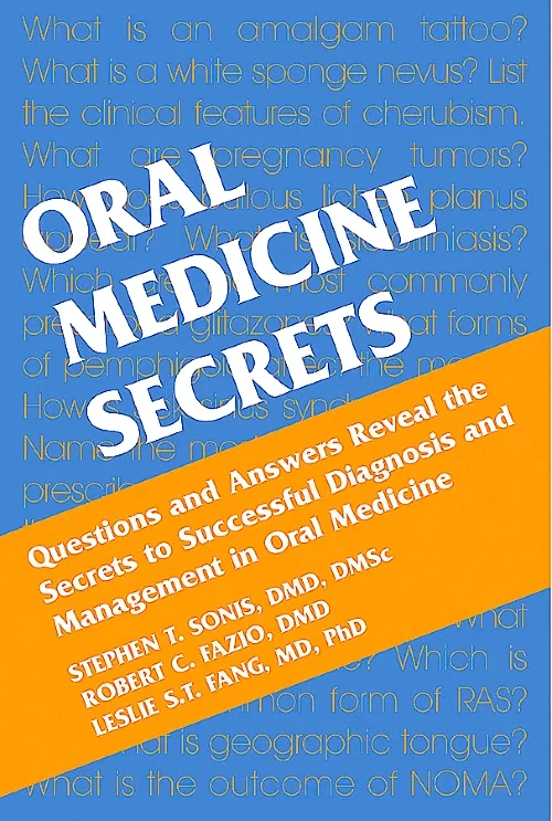 Coperta cărții "Oral Medicine Secrets" de autor necunoscut