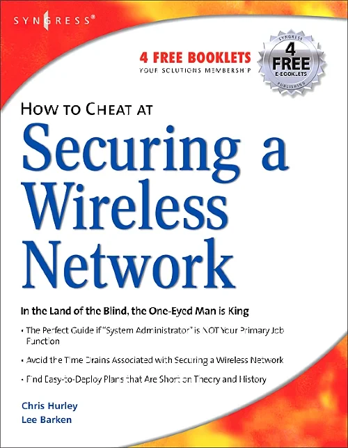 Coperta cărții "How to Cheat at Securing a Wireless Network" de autor necunoscut