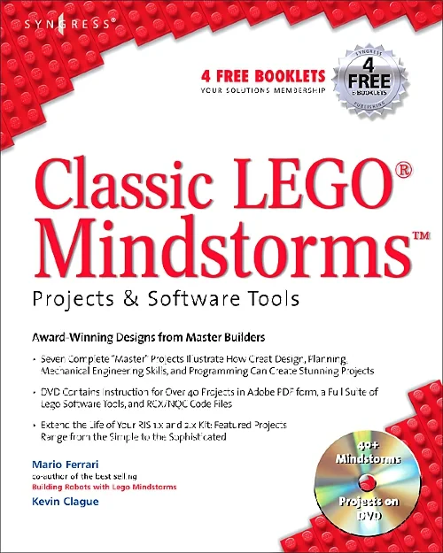Coperta cărții "Classic Lego Mindstorms Projects and Software Tools: Award-Winning Designs from Master Builders" de autor necunoscut