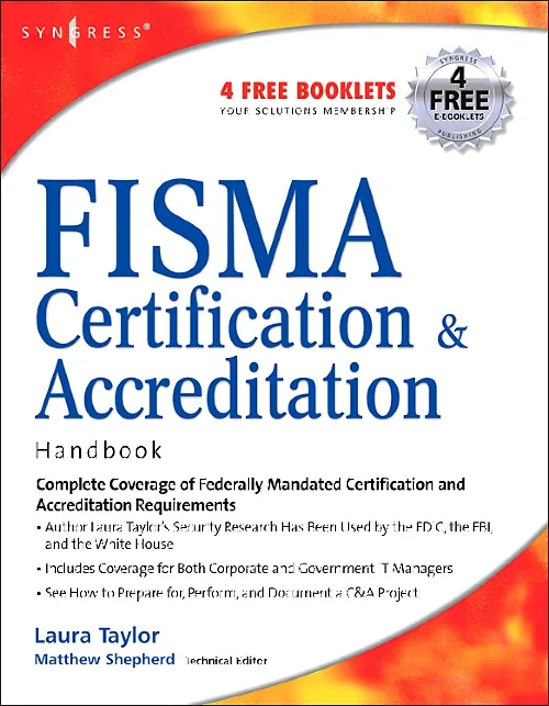 Coperta cărții "FISMA Certification and Accreditation Handbook" de autor necunoscut