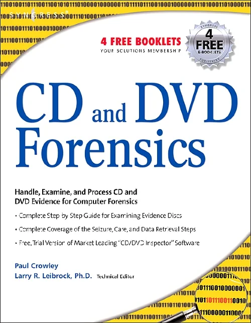 Coperta cărții "CD and DVD Forensics" de autor necunoscut