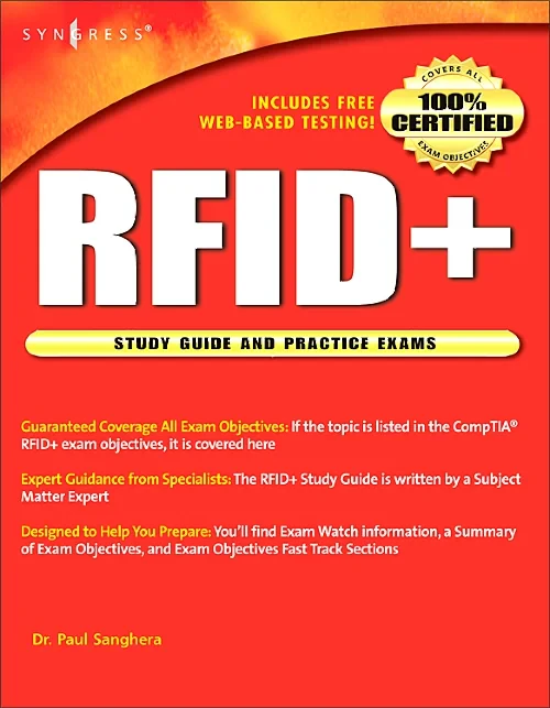 Coperta cărții "RFID+ Study Guide and Practice Exams" de autor necunoscut
