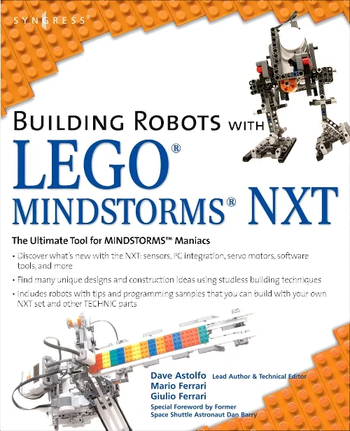 Coperta cărții "Building Robots with LEGO Mindstorms NXT" de autor necunoscut