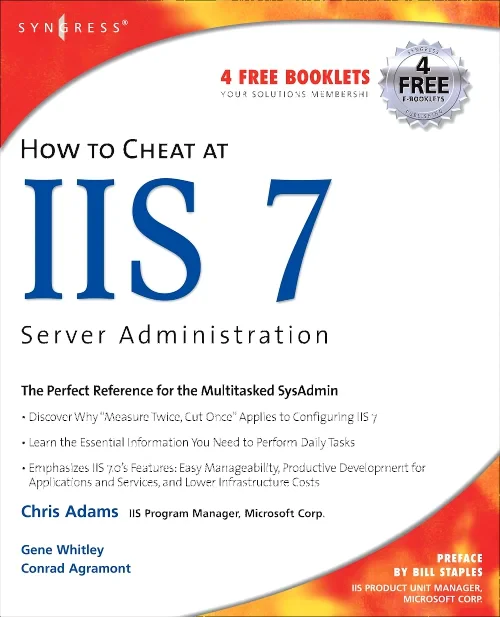 Coperta cărții "How to Cheat at IIS 7 Server Administration" de autor necunoscut