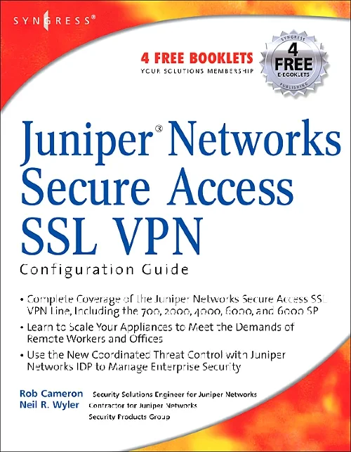 Coperta cărții "Juniper(r) Networks Secure Access SSL VPN Configuration Guide" de autor necunoscut