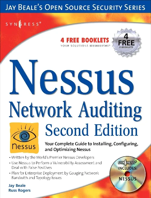Coperta cărții "Nessus Network Auditing" de autor necunoscut