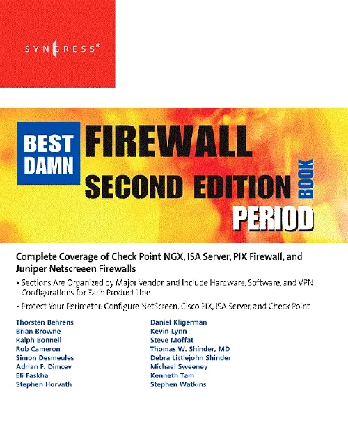Coperta cărții "The Best Damn Firewall Book Period" de autor necunoscut