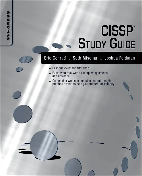 Coperta cărții "CISSP Study Guide" de autor necunoscut