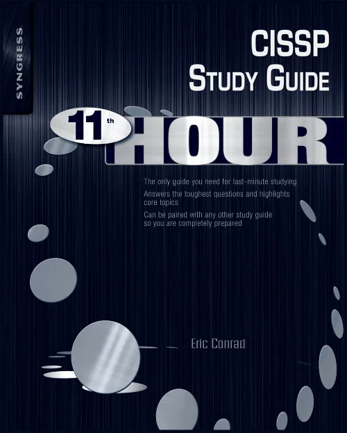 Coperta cărții "Eleventh Hour CISSP" de autor necunoscut