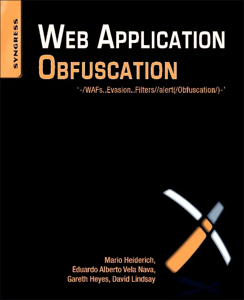 Coperta cărții "Web Application Obfuscation" de autor necunoscut