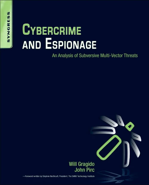 Coperta cărții "Cybercrime and Espionage" de autor necunoscut