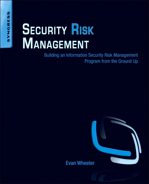Coperta cărții "Security Risk Management" de autor necunoscut