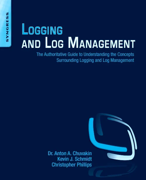 Coperta cărții "Logging and Log Management" de autor necunoscut