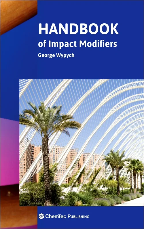 Coperta cărții "Handbook of Impact Modifiers" de autor necunoscut