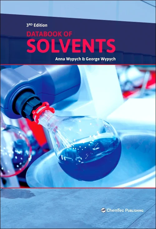 Coperta cărții "Databook of Solvents" de autor necunoscut