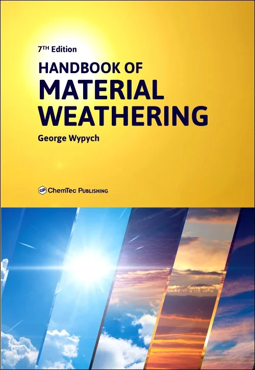 Coperta cărții "Handbook of Material Weathering" de autor necunoscut