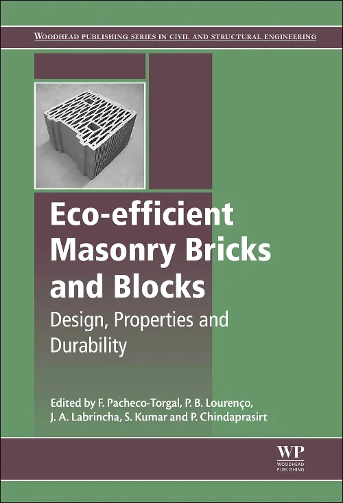 Coperta cărții "Eco-efficient Masonry Bricks and Blocks" de autor necunoscut
