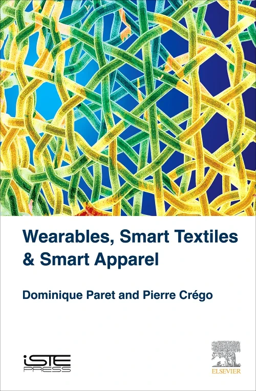 Coperta cărții "Wearables, Smart Textiles &amp; Smart Apparel" de autor necunoscut