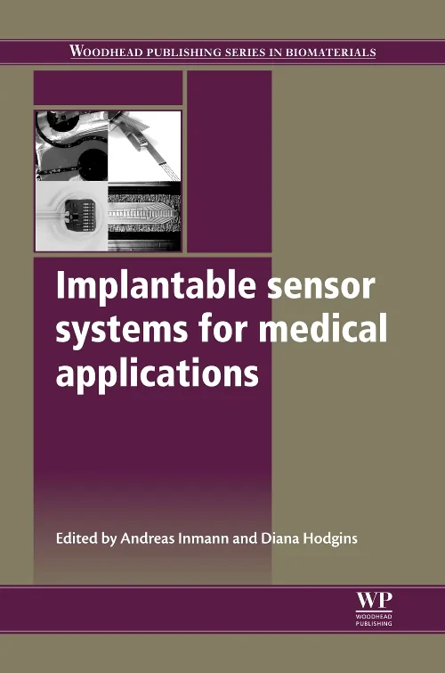 Coperta cărții "Implantable Sensor Systems for Medical Applications" de autor necunoscut