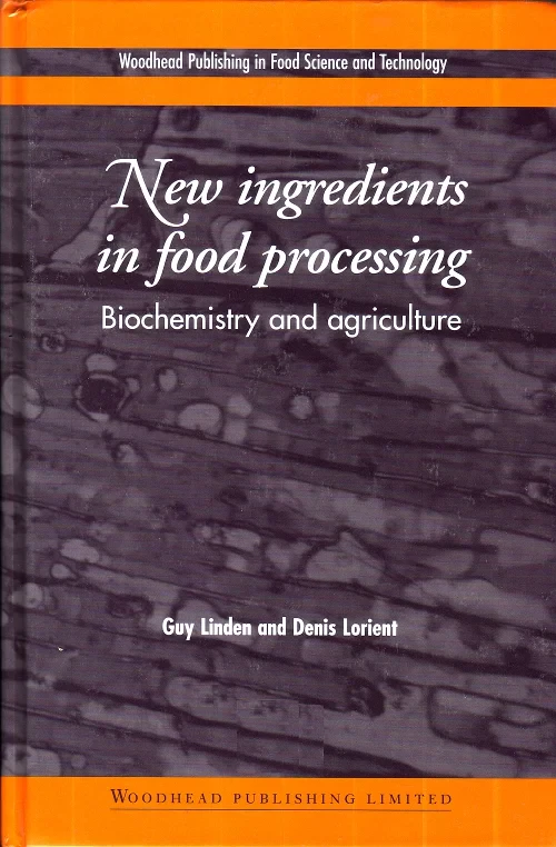 Coperta cărții "New Ingredients in Food Processing" de autor necunoscut