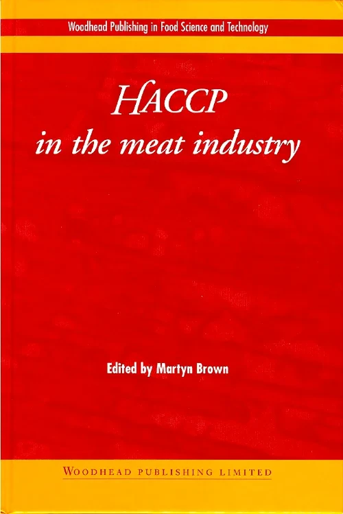Coperta cărții "Haccp in the Meat Industry" de autor necunoscut