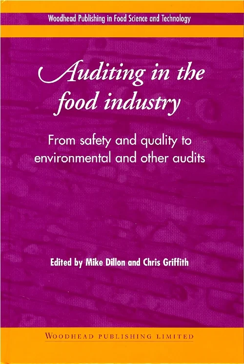 Coperta cărții "Auditing in the Food Industry" de autor necunoscut