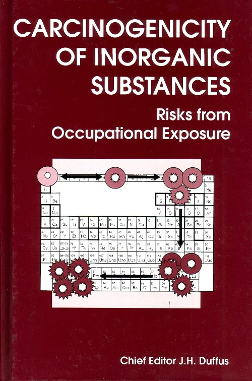 Coperta cărții "Carcinogenicity of Inorganic Substances" de autor necunoscut