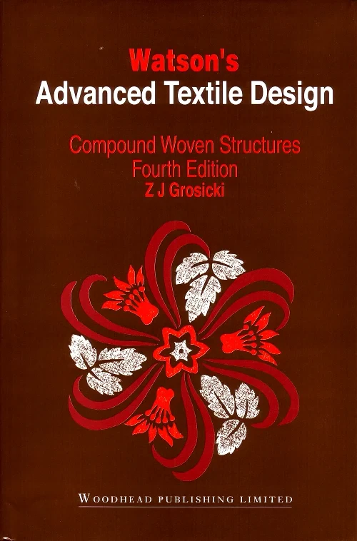 Coperta cărții "Watson’s Advanced Textile Design" de autor necunoscut