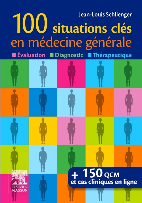 Coperta cărții "100 situations clés en médecine générale" de autor necunoscut