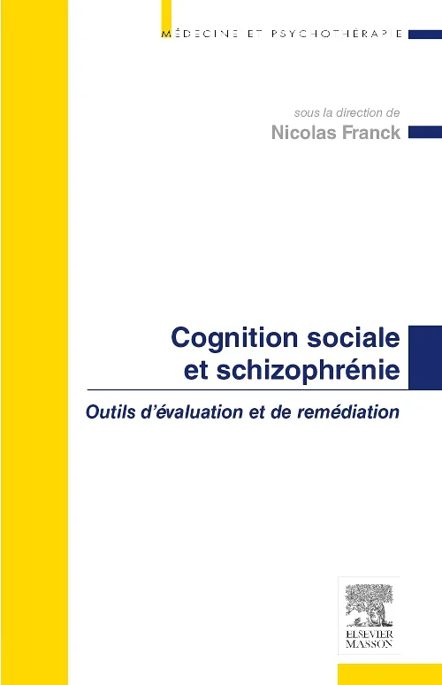 Coperta cărții "Cognition sociale et schizophrénie" de autor necunoscut