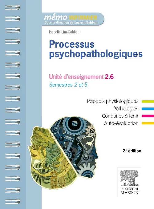 Coperta cărții "Processus psychopathologiques" de autor necunoscut