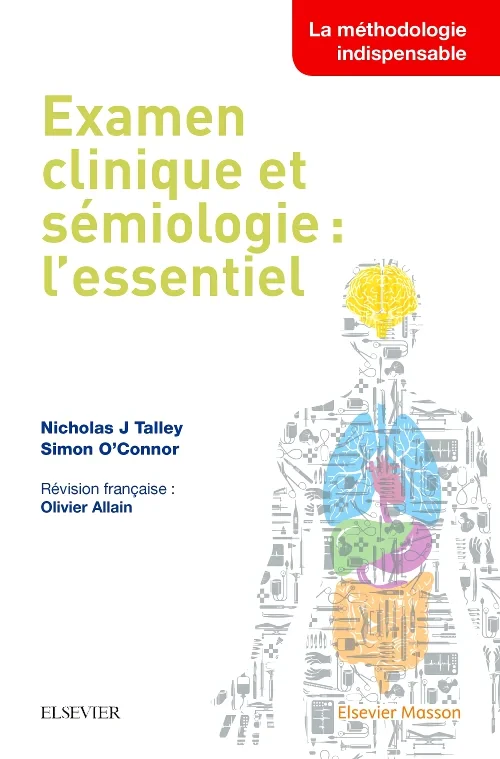 Coperta cărții "Examen clinique et sémiologie : l&#039;essentiel" de autor necunoscut