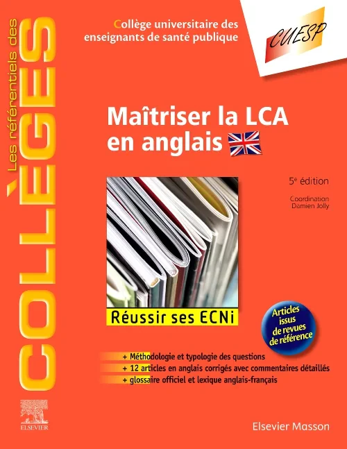 Coperta cărții "Maîtriser la LCA en anglais" de autor necunoscut