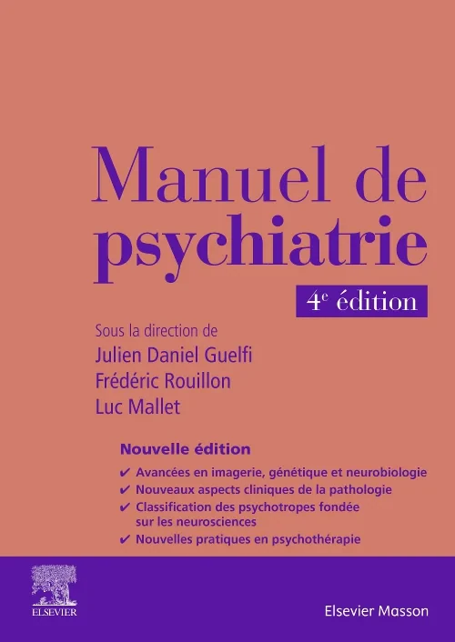 Coperta cărții "Manuel de psychiatrie" de autor necunoscut