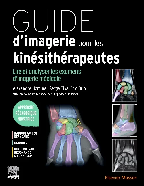 Coperta cărții "Guide d&#039;imagerie pour les kinésithérapeutes" de autor necunoscut
