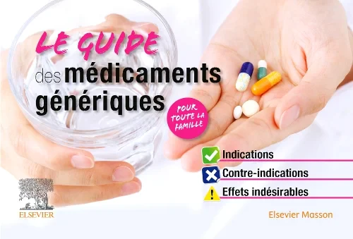 Coperta cărții "Le Guide des médicaments génériques" de autor necunoscut