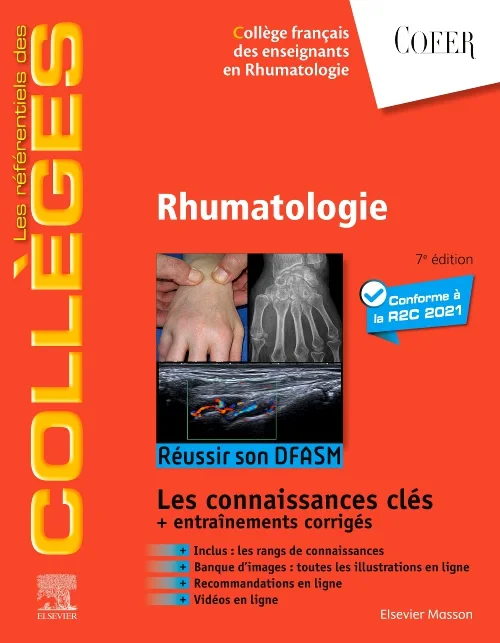 Coperta cărții "Rhumatologie" de autor necunoscut